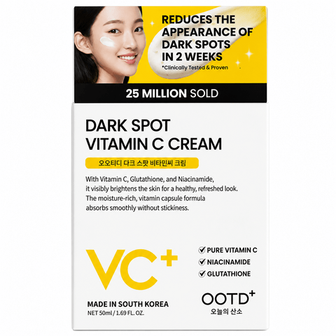 OOTD’s VC+ Dark Spot Vitamin C Face Cream (1.69 fl.oz) - Lunara Cosmetics