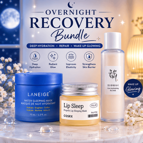 Overnight Skincare Recovery Bundle - Lunara Cosmetics