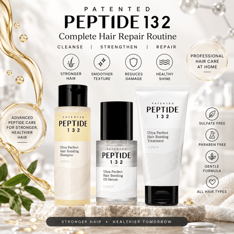 COSRX Peptide-132 Complete Hair Repair Routine - Lunara Cosmetics