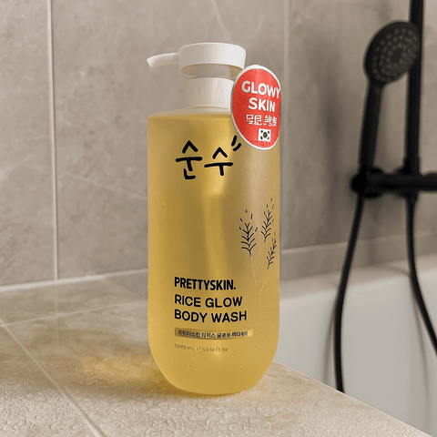 PRETTYSKIN Rice Glow Body Wash (33.81 fl.oz) - Lunara Shopping