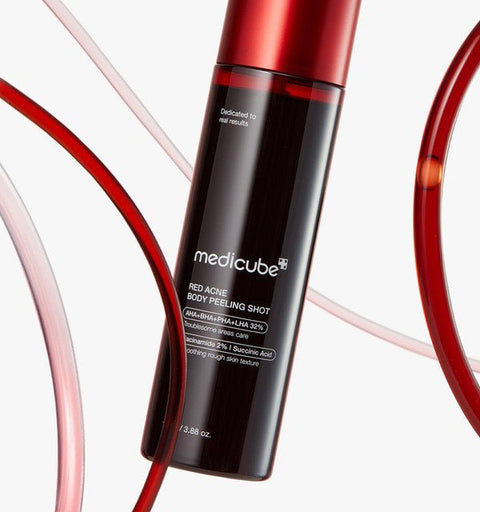 MEDICUBE Red Acne Body Peeling Shot (110g) - Lunara Shopping
