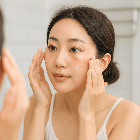 PRETTYSKIN Rice Niacinamide Hydrogel Eye Patch 60ea (3.17 oz) - Lunara Shopping