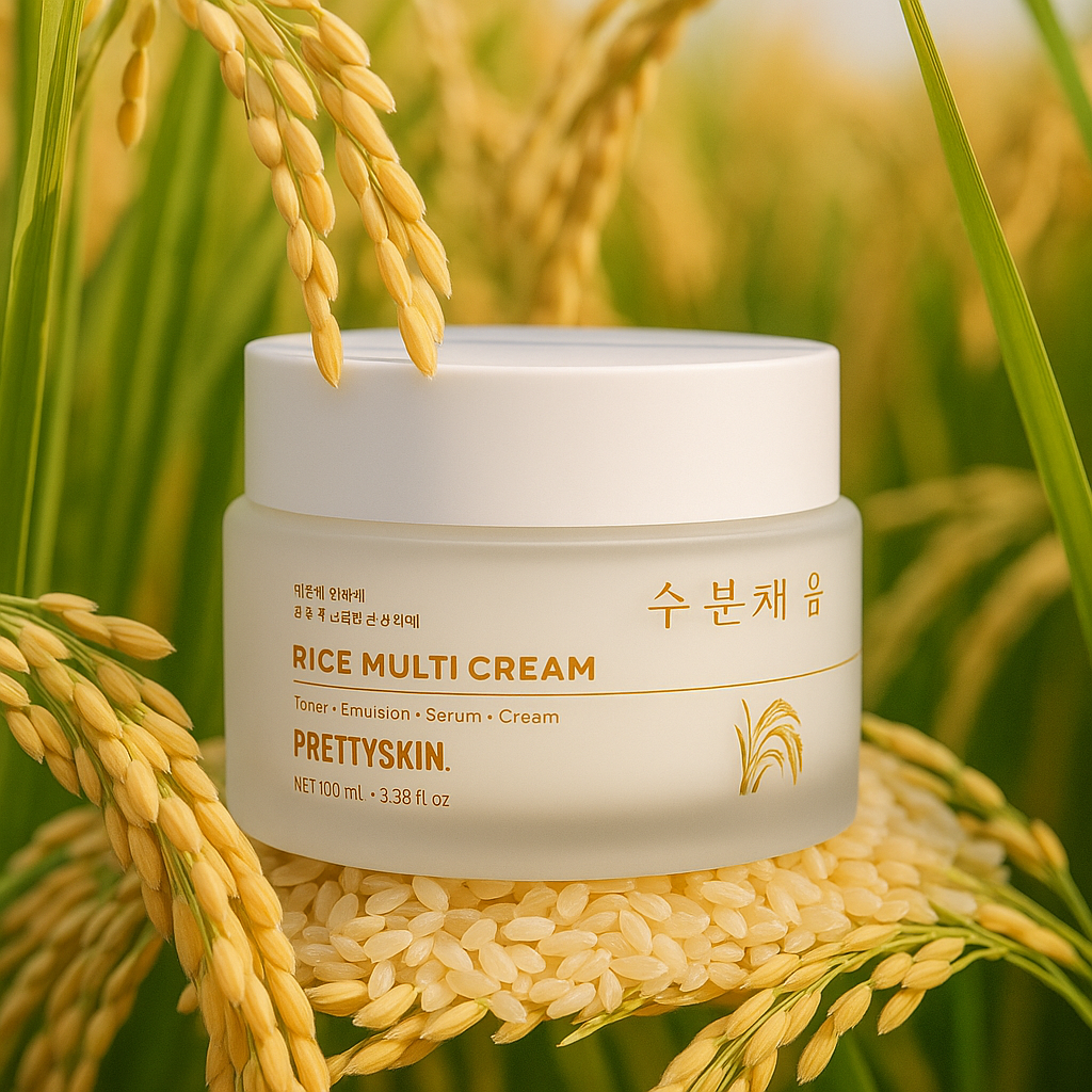PRETTYSKIN Rice Multi Cream (3.38 fl.oz)