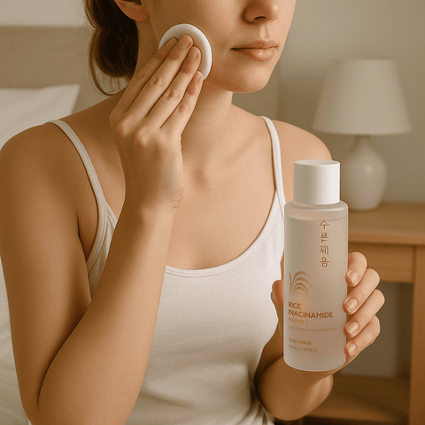 PRETTYSKIN Rice Niacinamide Toner (8.45 fl.oz) - Lunara Shopping