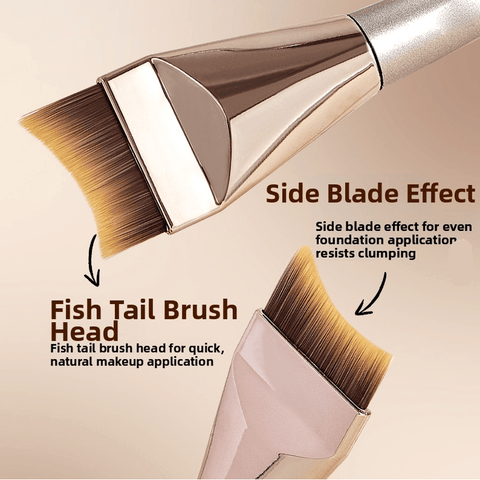 LUNARA COSMETICS Professional Seamless Foundation Brush - Lunara Cosmetics