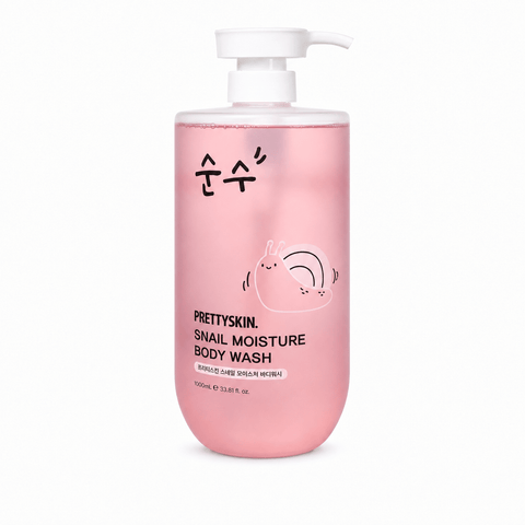 PRETTYSKIN Body Wash Collection (33.81 fl.oz) - Lunara Cosmetics