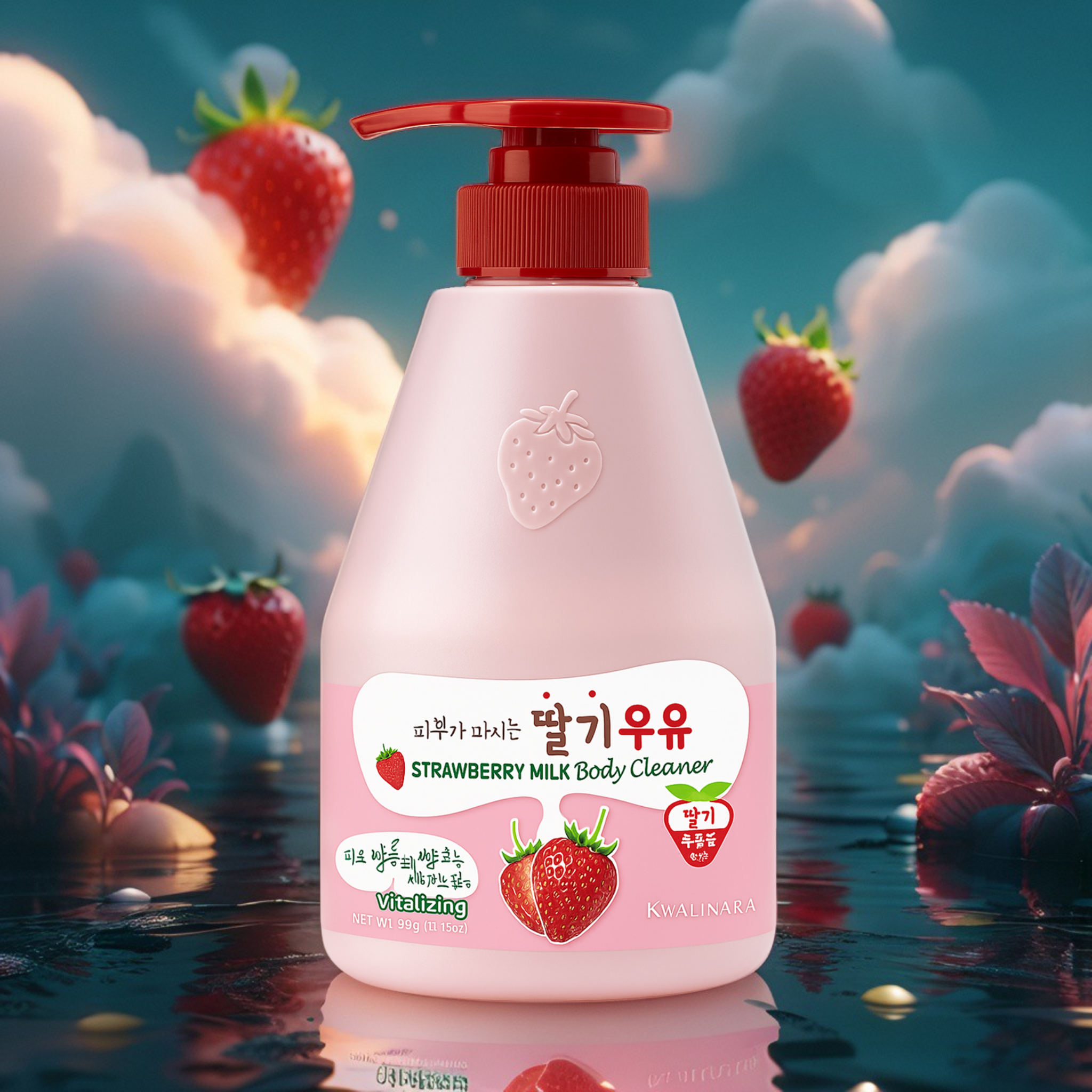 Strawberry Milk Body Cleanser