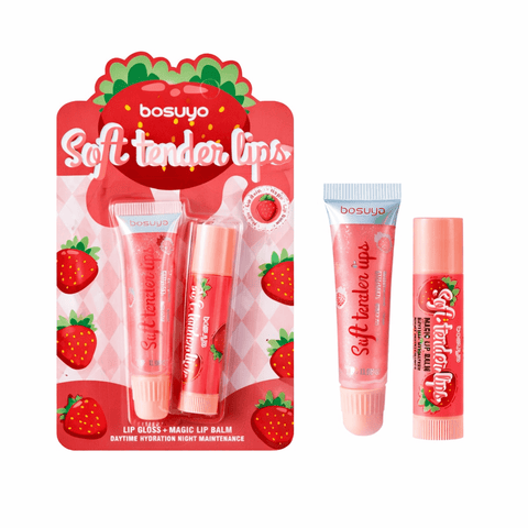 Lunara Cosmetics Tinting Lip Balm & Lip Gloss Duo Collection - Lunara Shopping