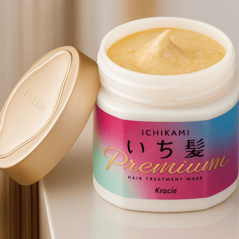 KRACIE Ichikami Premium Hair Wrapping Treatment Mask (6.3 fl.oz) - Lunara Shopping